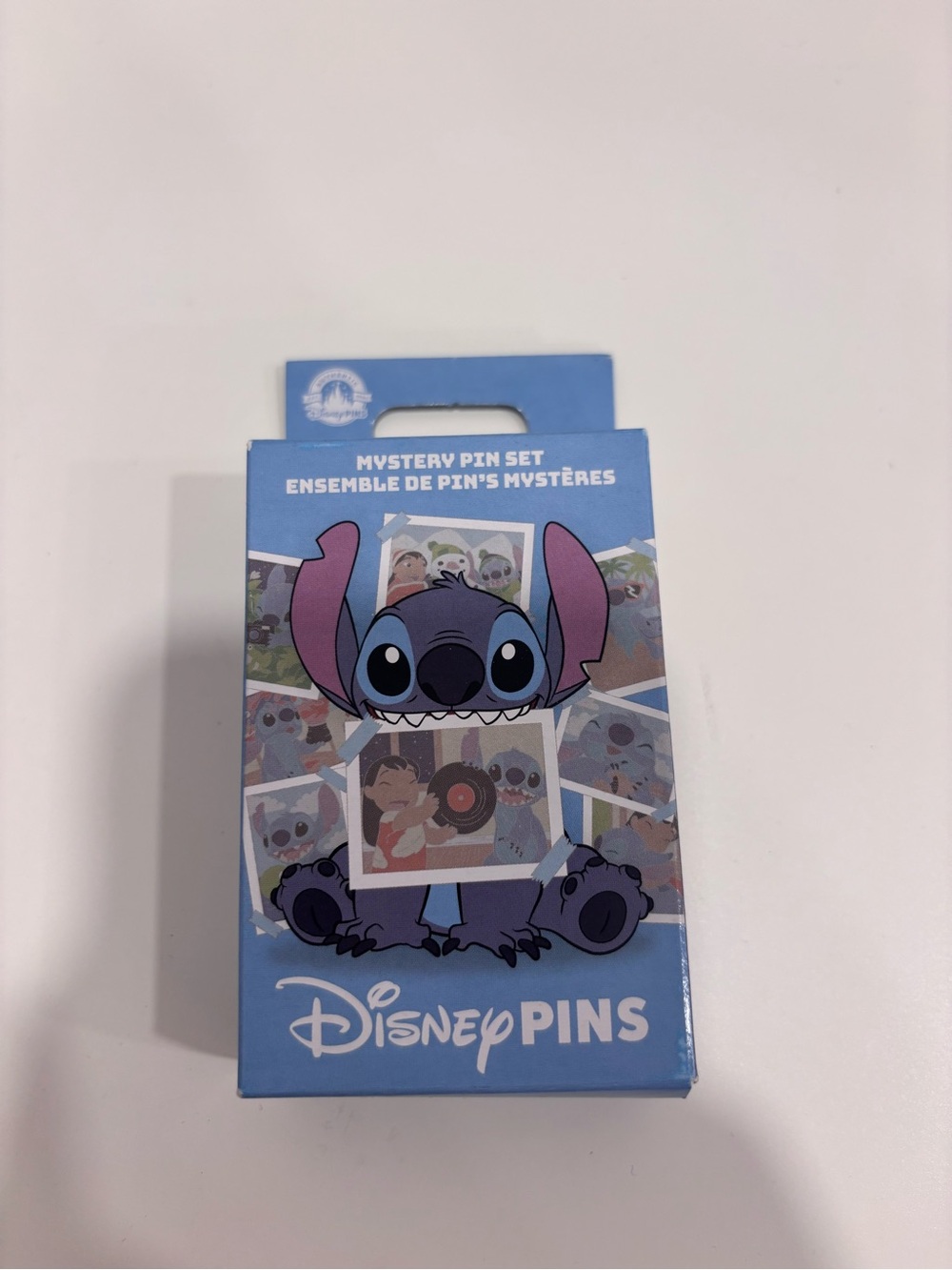 Disney Stitch Mystery Pin Set - Light Blue & Purple